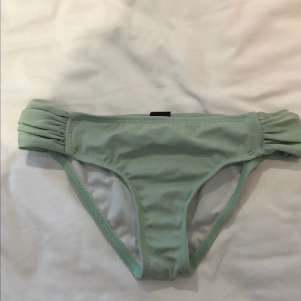 Green two pice bathing suit